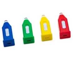 Oem Mini UV LED žibintuvėlis – spalvų derinys – mėlyna šviesa – ultravioletinė