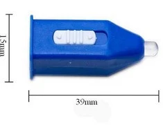 Oem Mini UV LED žibintuvėlis – spalvų derinys – mėlyna šviesa – ultravioletinė