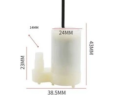 Oem Mini vandens siurblys su USB laidu - DC 5V - panardinamas - skysčio siurblys