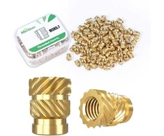 Mintion M3 x 5.7 mm x 4.6 mm srieginių įdėklų rinkinys - 100 vnt