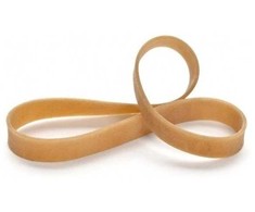 Oem Modeliavimo guma - žiedas 145mm x 3mm - su silikonu - ruda