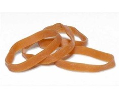Oem Modeliavimo guma - žiedas 145mm x 3mm - su silikonu - ruda