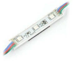 Oem Modulis 3x LED SMD5050 12V IP65 RGB