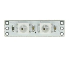 Oem Modulis Pixel x2 su adresuotais diodais LED RGB WS2812B 5050 - 28mm