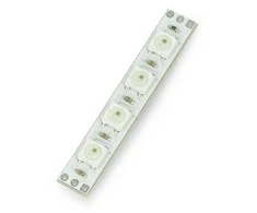 Oem Modulis Pixel x4 su adresuotais diodais LED RGB WS2812B 5050 - 48mm