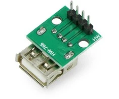 Oem Modulis su USB lizdu ir lituotomis jungtimis