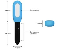 Kita Moes Išmanus augalų dirvožemio drėgmės ir temperatūros matuoklis, TUYA, Bluetooth