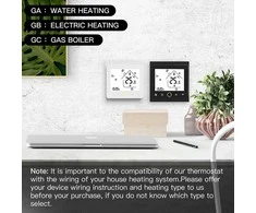 Moes Išmanus, sieninis termostatas skirtas valdyti šildymo katilą / boilerį, Wi-Fi, TUYA / Smart Life