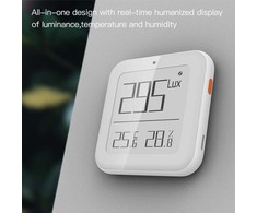 Moes Išmanus šviesos, temperatūros ir drėgmes jutiklis, bevielis, ZigBee, TUYA / Smart Life