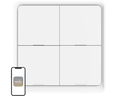 MOES ZT-SY-EU4S ZigBee 4-Button Scene Switch