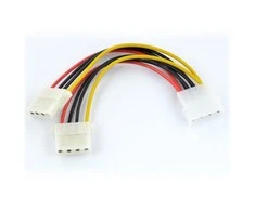 Akyga Oem Molex maitinimo laidas 2x Molex - 15cm