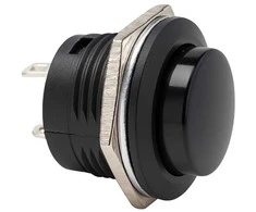 Oem Momentinis mygtukas R13-507 - žalias - 250V-3A - 16mm - monostabilus - apvalus