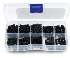 Montavimo komplektas 5 Raspberry Pi - M2.5 varžtų ir tarpiklių rinkinys - 380 vnt, - justPi