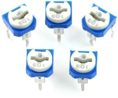 Oem Montuojamas potenciometras 10kΩ - 5 vnt