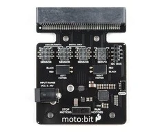 Moto:bit variklio valdiklis, BBC micro:bit priedėlis, Qwiic, SparkFun DEV-15713