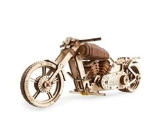 Motociklas VM-02 - mechaninis lankstymo modelis - lukštas - 189 elementai - Ugearsmodels 70051