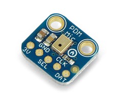 MP34DT01-M, PDM MEMS mikrofonas, Adafruit 3492