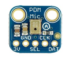 MP34DT01-M, PDM MEMS mikrofonas, Adafruit 3492