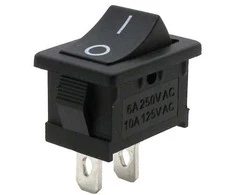 MRS101A-C3B svirtinis jungiklis - 15x21mm - KCD1 - viengubas - ĮJUNGTA/IŠJUNGTA