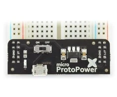 Msx Elektronika Maitinimo modulis micro Proto Power maketavimo plokštei - 3.3V 5V