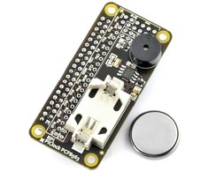 Msx Elektronika PiClock RTC PCF8563 I2C - realaus laiko laikrodis + garsinis signalas + baterija, skirtas Raspberry Pi