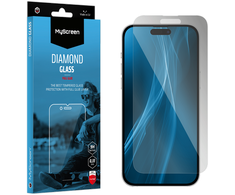 MyScreen DIAMOND GLASS LITE edge FULL GLUE juodas apsauginis stiklas Apple iPhone 15 6.1"