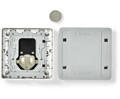 Nedis Išmanusis Zigbee SmartLife belaidis sieninis jungiklis, programuojamas, 12 funkcijų, CR2430, baltas