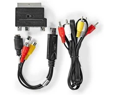 Nedis Keitiklis - analoginio vaizdo į skaitmeninį - SCART/RCA/S-Video - USB 2.0