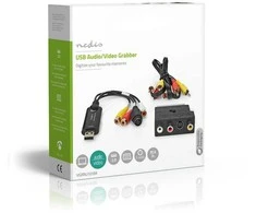 Nedis Keitiklis - analoginio vaizdo į skaitmeninį - SCART/RCA/S-Video - USB 2.0