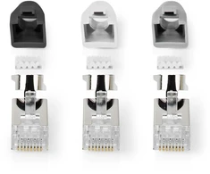 Nedis Kištukas RJ45 (8P8C) Pass Through CAT7 FTP kabeliui (10 vnt)