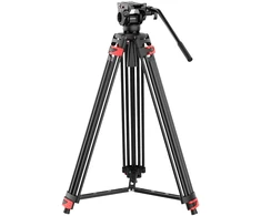 Neewer TP37 Adjustable Tripod with Fluid Head