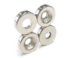 Oem Neodimio apvalus magnetas su M4 skyle 15x4mm