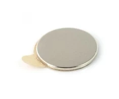 Oem Neodimio magnetas su lipniu sluoksniu 15x1mm - 10 vnt