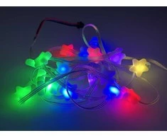 NeoPixel žvaigždės formos pikselių juosta - 20x 5050 RGB LED juostelė žvaigždžių pavidalu - skaitmeninė, adresuojama - 5V - Adafruit 5982