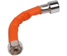 Oem Nerūdijančio plieno vandens žarna 201 - 30 cm - 1/2 colio - gofruotas vamzdis