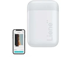 Liene Pearl 2×3″ nešiojamas nuotraukų spausdintuvas baltos spalvos