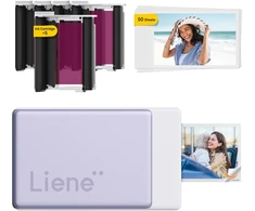 LIENE Pearl N200 Pro 2x3" Portable Photo Spausdintuvas (Violetinė)