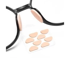 Oem Neslystančios nosies pagalvėlės akiniams - smėlio spalvos - 1.0 mm - 8 vnt - putplasčio lipdukai