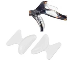 Neslystantys akinių nosies pagalvėlės - juodos - 1.5 mm - 8 vnt, - putplasčio lipdukai