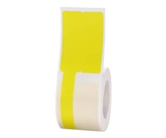 Niimbot termo lipdukai 25x38+40, 100C vnt (geltonas)