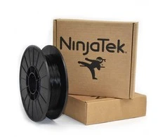 Ninjatek NinjaFlex plastikas - 1.75mm - 0.5kg - Midnight Juodas