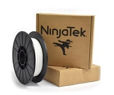 Ninjatek NinjaFlex plastikas - 1.75mm - 0.5kg - Snow Baltas