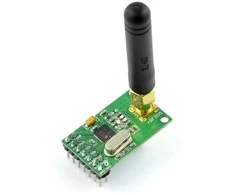 Oem nRF905 433MHz radijo modulis - THT siųstuvas/imtuvas su antena