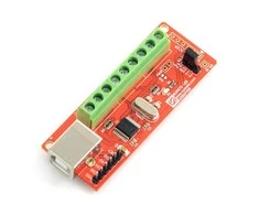 Numato Lab 8 kanalų USB GPIO modulis su analoginiais įėjimais