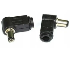 Oem Nuolatinės srovės maitinimo kištukas - 5.5x2.1 - kampinis - kištukas tvirtinimui