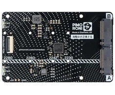 NVMe Base Duo išplėtimo plokštė – skirta Raspberry Pi 5 – Pimoroni PIM704