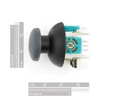 Nykščio vairasvirtė su mygtuku, SparkFun COM-09032