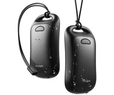 Ocoopa UT4 Urban 2x3000 mAh rankų šildytuvas, USB-C, juodas