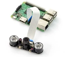Odseven Kamera RpiCam OV5647 5MPx - naktinio matymo kamera, skirta Raspberry Pi