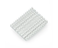 Odseven Radiatorius 40x30x5mm Raspberry Pi 4 40x30x5mm - sidabrinis